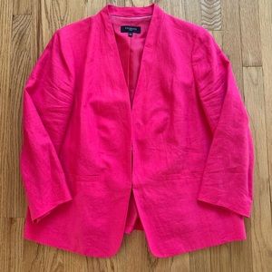 Talbots Linen Blazer